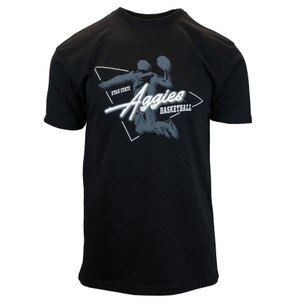 Utah State Aggies Basketball Unisex T-Shirt black